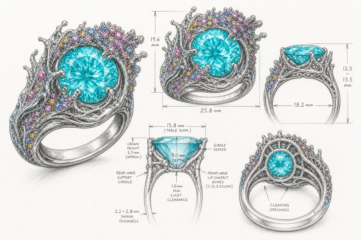 Construction study for Tidal Singularity